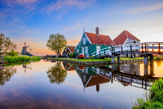 Mit dem Hausboot in Holland unterwegs